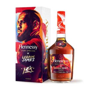 Hennessy LeBron James Limited Edition Cognac 700ml Premium Smooth Spirit for Gifting and Celebration