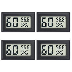 4-piece set of home indoor digital hygrometer thermometer humidity meter reader