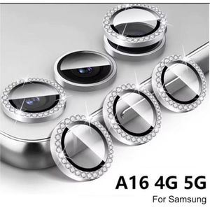 Samsung Galaxy A16 Three PCS of magnetic Camera Lens Protector with Crystals