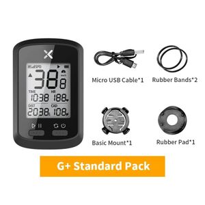 Xoss G+ Smart GPS Bike Computer Wireless Speedometer Bluetooth Odometer Sync to Strava