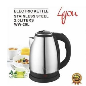 4you 2.0 L Stainless Steel Cordless Kettle