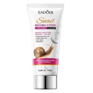 Organic SADOER Snail Reorganize Collagen Cleanser (100g)