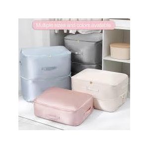 Large Ultra Space Saving Self-Compression Clothes & Duvet Storage Bags - Closet Cabinet Organizer Pouch