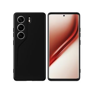 Soft Silicone Slim Fit Cover Anti-Scratch Shockproof Case for TECNO Camon 40 - Black