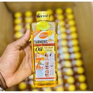 VEET GOLD  TURMERIC SUPER WHITENING OIL 300ML.