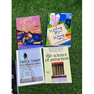 The Science of Attraction by Patrick King, The Creative Habit by Twyla Tharp, Writing Mr Wrong Eve Montgomery, Lights Out by Jenni Fletcher (Author)