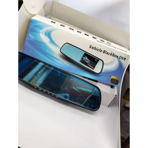 Reliable Full HD 1080P Vehicle Blackbox DVR Mirror Dashcam with Shock Sensor, Parking Surveillance, and GPS Tracking for Ultimate Safety