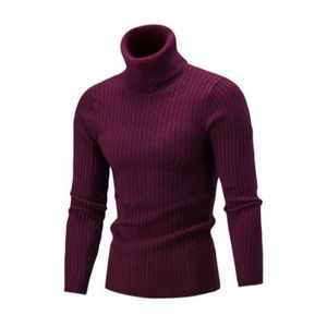 Trendy men heavy pull neck sweater 