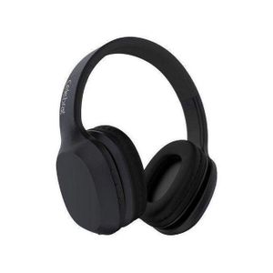 Celebrat A18 ANC 30H long play back time Wireless Bluetooth Headphones Extra Bass Black