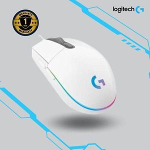 Logitech  G203 LIGHTSYNC Gaming Mouse Wired White