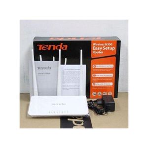 tenda F3 N300 Stable, Secured and Fast 300 Mbps Wireless WiFi Router