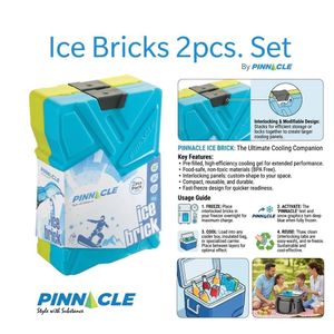 Pinnacle Ice bricks 2pcs set 330ml