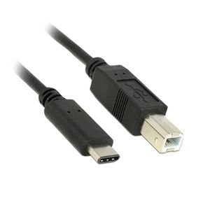 USB 3.1 Type-C To Type-B Printer Cable – 1m for Laptop Macbook Scanner