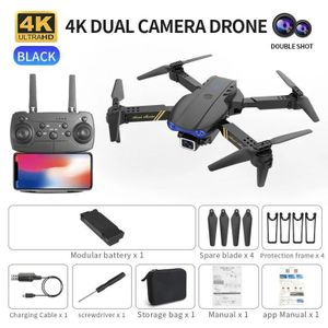 E99 Pro Smart RC D_rone Toy Helicopter Foldable 4K Camera with GPS