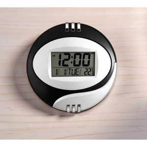 Alarm Thermometer Date Display Modern Design Digital Table and Wall Mount Clock