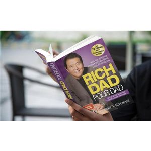 Jumia Books Rich Dad Poor Dad Book by Robert Kiyosaki and Sharon Lechter (free bookmark)