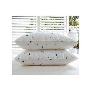 Set Of 2 Bed Pillow (Pair- Pure Fibre Filled)