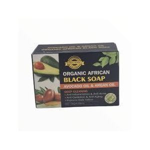 Roushun Skin Cleaning Organic Soap Natural Plant Extract Handmade Soap Gentle Exfoliation African Black Soap