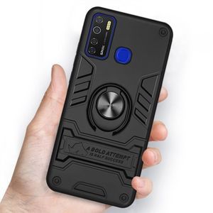 Ring Cover Phone Case For Tecno Spark GO 2020