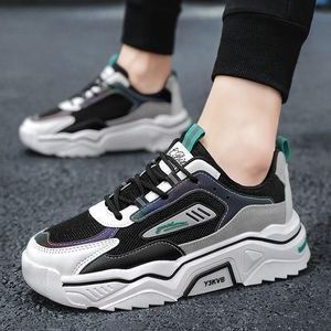 2025 Mens Casual Sci-Fi Warrior Shoes Running Sneakers Black/White-EU 43