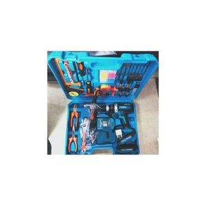 Makita Accessories Cordless Electric Drill 47PC Tool Set WITH 2 Batteries