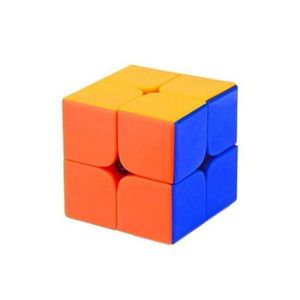 Rubik 2x2 Speed Cube Magic Puzzle Cube – Smooth Rotating Educational Brain Teaser Toy for Kids & Adults