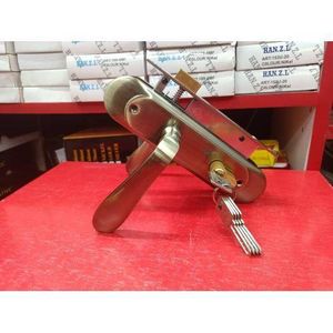 Loewe everloewe small Complete Steel/iron Metal door Lock set.High Quality Security,rust free.