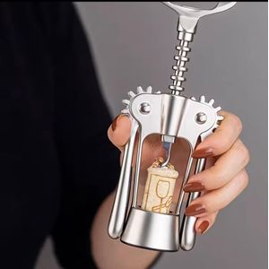 Heavy duty stainless  steel  corkscrew  wine opener