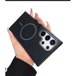 Premium Quality Silky Skin Touch Cover For Samsung S24 ultra  – Ultra-Soft, Protective & Stylish Case with magsafe