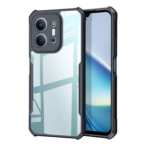 Xiomi Redmi 15c Transparent, Clear And Colorless With Black Edges Unique And Stylish Heavy Duty Protection Phone Case/ Cover/ Back Case