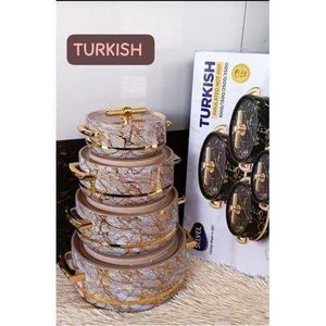Turkish Premium 4pc Hotpots Insulated Stainless Steel Hotpots//Casserole Hotpot ( 1000, 1500, 2500 and 3500ML)