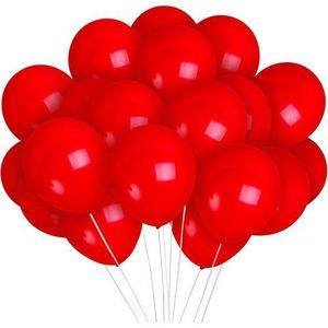 100PCS red Colorful Balloons Party Decoration Latex Balloons