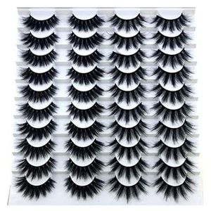20 Pairs Mink 3D Eyelashes
