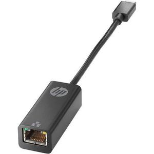 USB-C to RJ45 Adapter V7W66AA - Gigabit Ethernet - Black