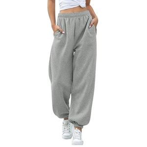  Women Sweatpants High Waist Ladies Pants Fall Solid