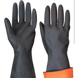 Dish Washing Cleaning Rubber Gloves