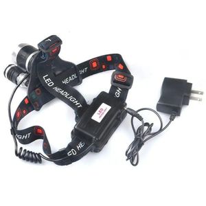 High Power 3 LED Headlamp with Zoom Function and Multi Mode Lighting System