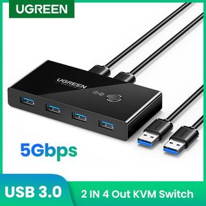 Ugreen 4 Port USB 3.0 5Gbps High-Speed Switch Selector