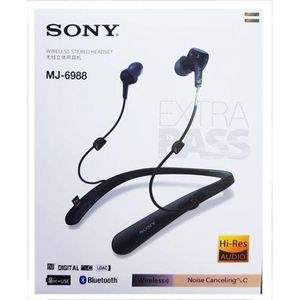Sony MJ-6988 Wireless Sport Bluetooth Earphone NECKBAND -BLACK