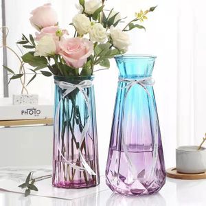 Nordic style glass vase