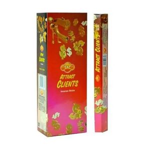 Sac Attract Clients Incense Sticks -1pc, 3 pcs, 6 pcs