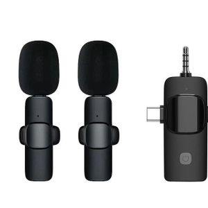 Lavalier Wireless Microphone 3-in-1 Noise Cancelling Mic – Best Choice For Online Teaching And Presentations