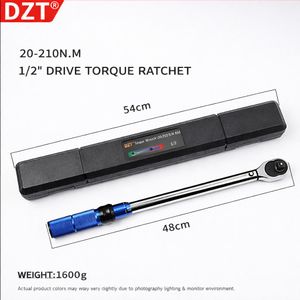 1/2 Drive Torque Wrench 20–210Nm Click Type with Case