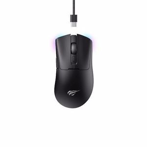 Havit MS966WB Quad-Mode Wireless Gaming Mouse – Rechargeable RGB Silent Click, 10000 DPI, Bluetooth 5.2, 2.4GHz, USB-C Gaming Mouse