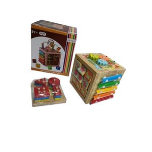 GENTEAC Wooden Activity Cube