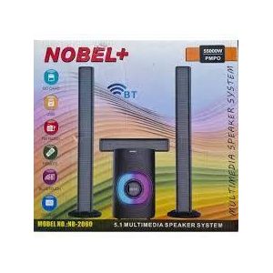 Nobel  NB-2060 5.1CH  MULTIMEDIA SOUND SYSTEM BT/FM/USB/AUX-1 year warranty