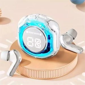 Wireless Bluetooth Headphones In-ear Sports Noise Cancelling Transparent Headphones