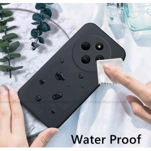 Tecno Spark 30C  Back Cover Black Soft Silicone Phone Case/ Cover