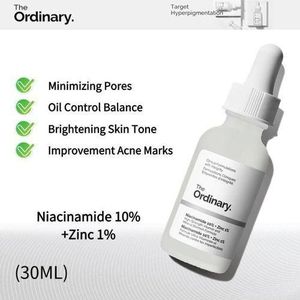 The Ordinary Niacinamide 10%+Zinc 1% Improve Oily Skin Serum(30ml)