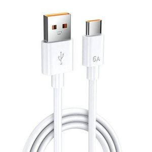 6A 66W USB Type C Super Fast Cable Charging Cable